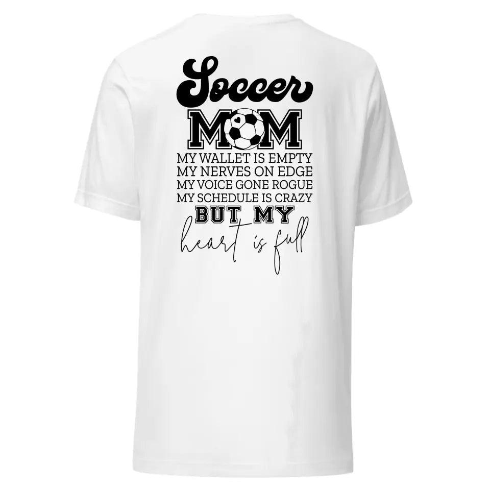 Custom Sport Mom T-Shirt - ART-TSH082 - ARTFULANE