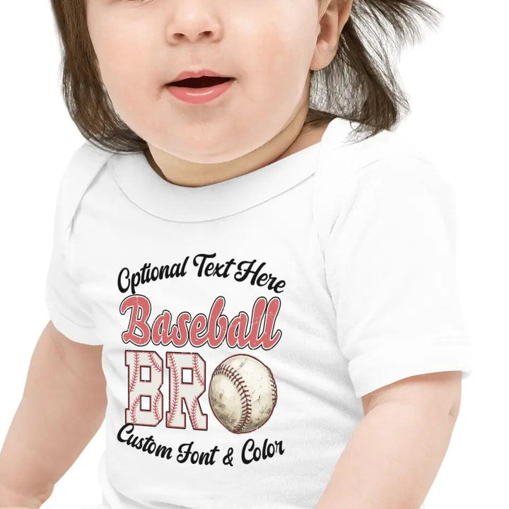 Custom Retro Baseball Family T-Shirt - ART-TSH084 - ARTFULANE