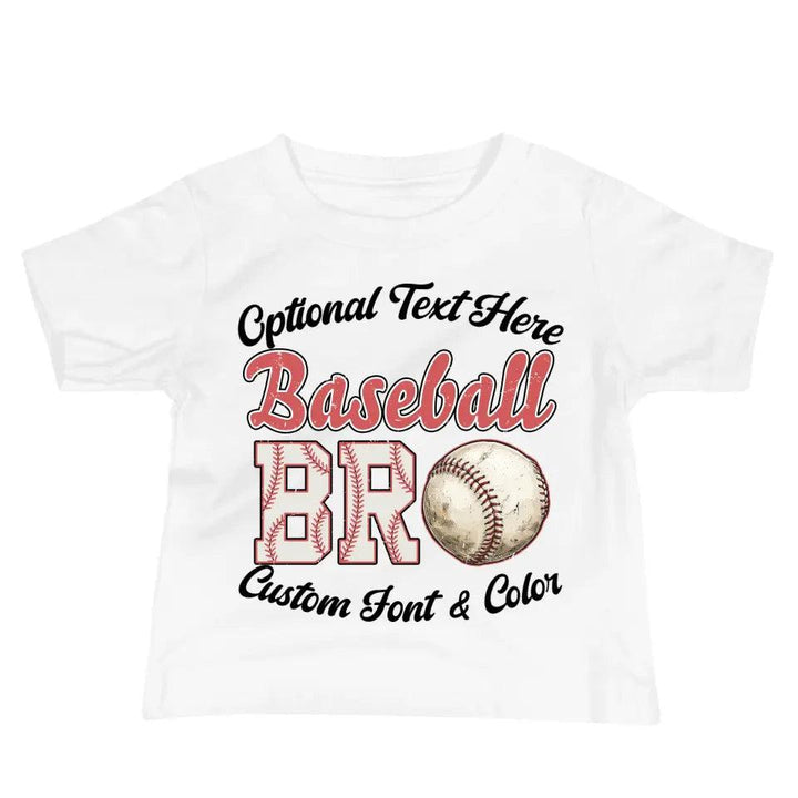 Custom Retro Baseball Family T-Shirt - ART-TSH084 - ARTFULANE