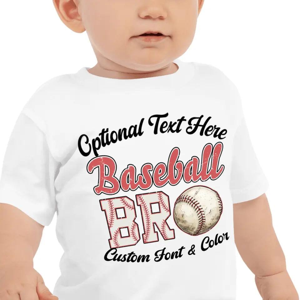 Custom Retro Baseball Family T-Shirt - ART-TSH084 - ARTFULANE