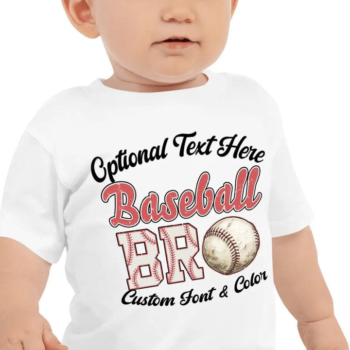 Custom Retro Baseball Family T-Shirt - ART-TSH084 - ARTFULANE