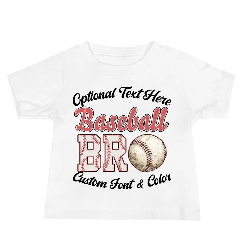 Custom Retro Baseball Family T-Shirt - ART-TSH084 - ARTFULANE