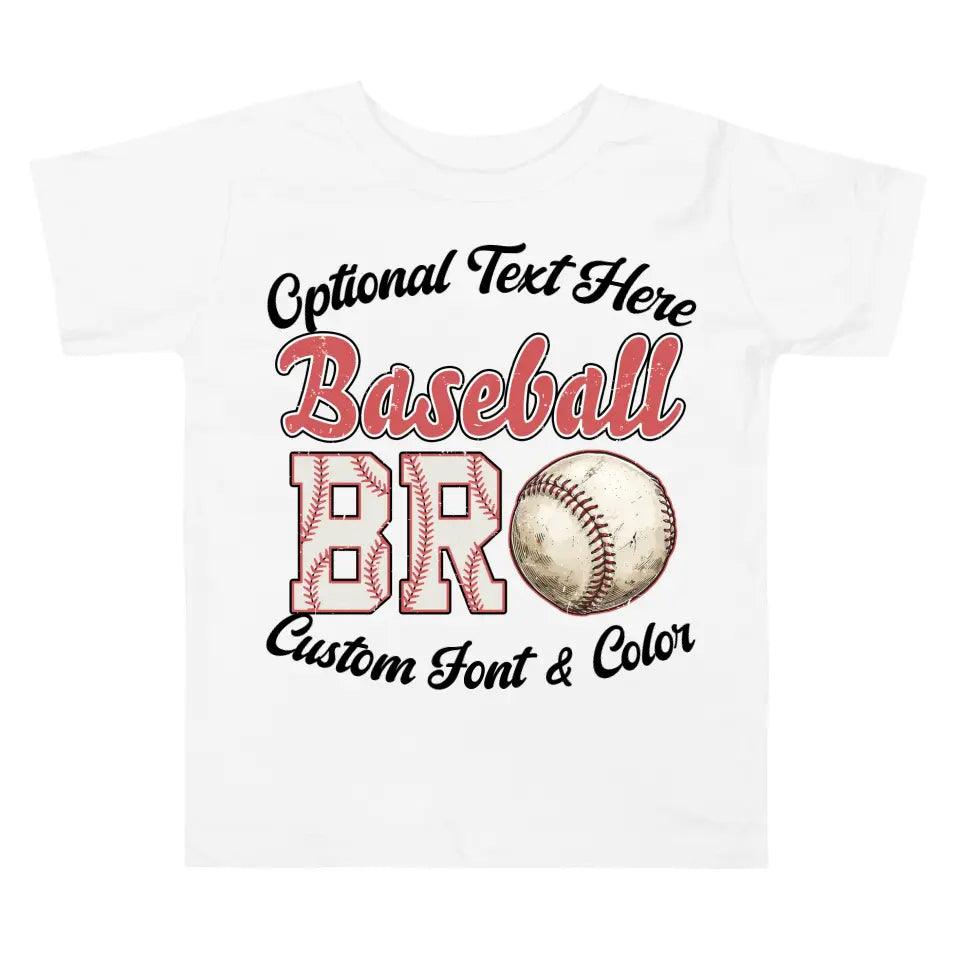 Custom Retro Baseball Family T-Shirt - ART-TSH084 - ARTFULANE