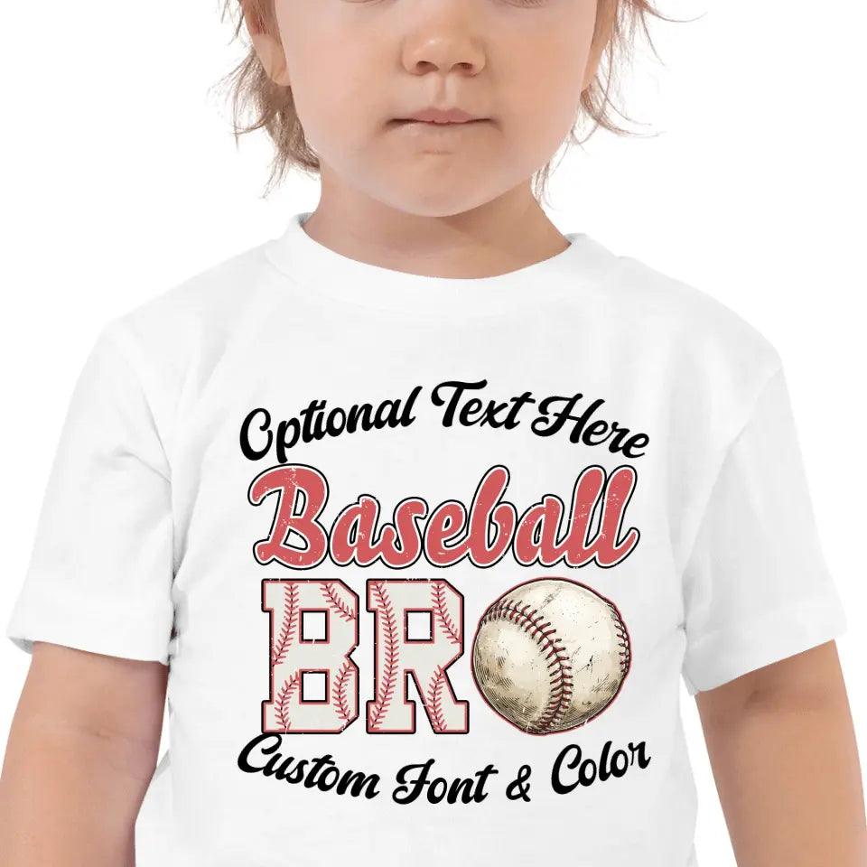 Custom Retro Baseball Family T-Shirt - ART-TSH084 - ARTFULANE