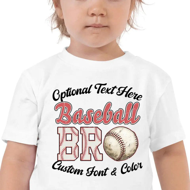 Custom Retro Baseball Family T-Shirt - ART-TSH084 - ARTFULANE