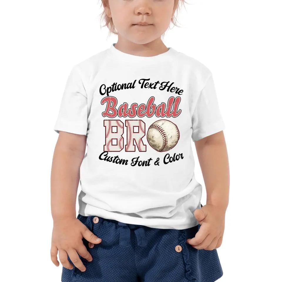 Custom Retro Baseball Family T-Shirt - ART-TSH084 - ARTFULANE