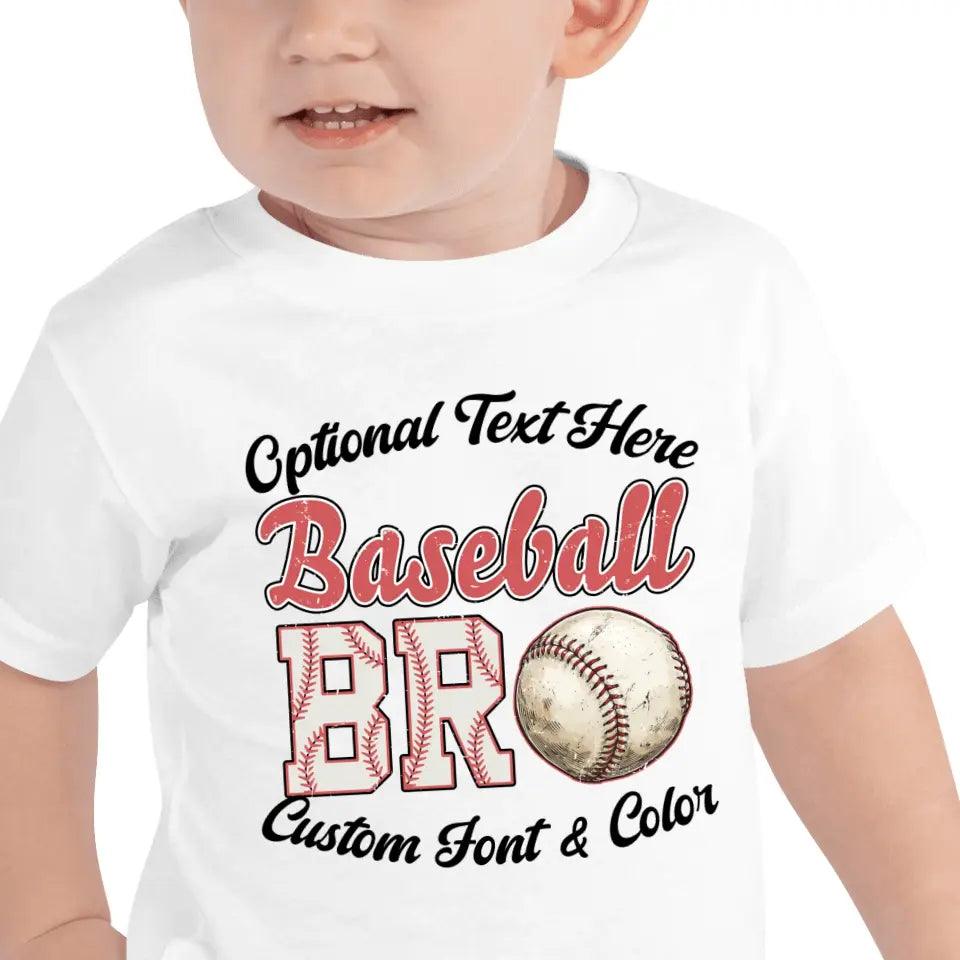 Custom Retro Baseball Family T-Shirt - ART-TSH084 - ARTFULANE