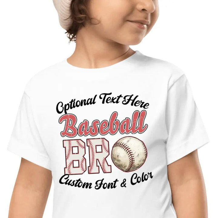 Custom Retro Baseball Family T-Shirt - ART-TSH084 - ARTFULANE