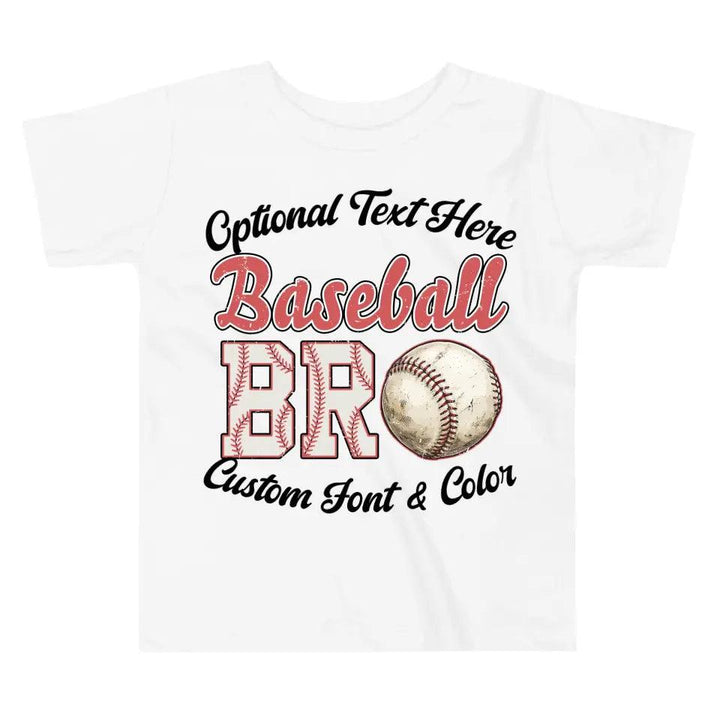 Custom Retro Baseball Family T-Shirt - ART-TSH084 - ARTFULANE