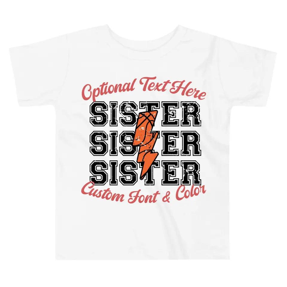 Custom Stacked Family Basketball T-Shirt - ART-TSH081 - ARTFULANE