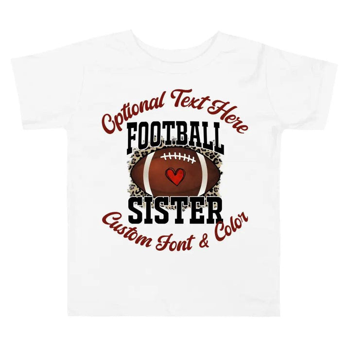 Custom Love Football Family T-Shirt - ART-TSH087 - ARTFULANE