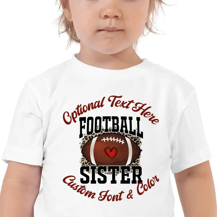 Custom Love Football Family T-Shirt - ART-TSH087 - ARTFULANE