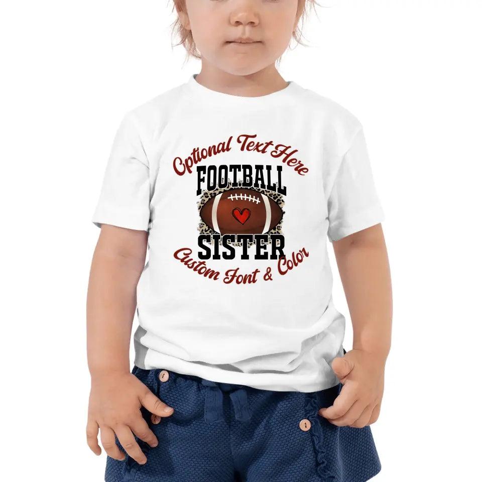 Custom Love Football Family T-Shirt - ART-TSH087 - ARTFULANE