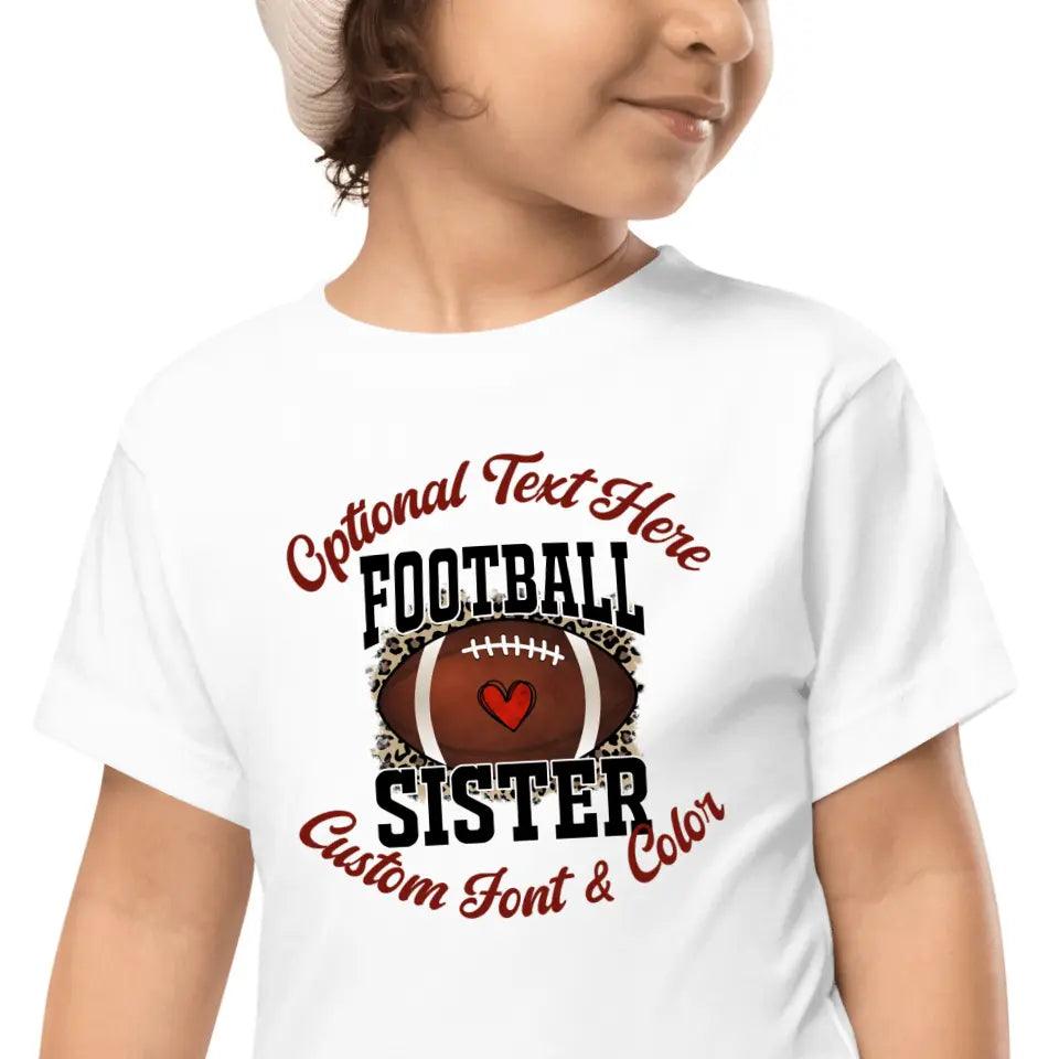 Custom Love Football Family T-Shirt - ART-TSH087 - ARTFULANE