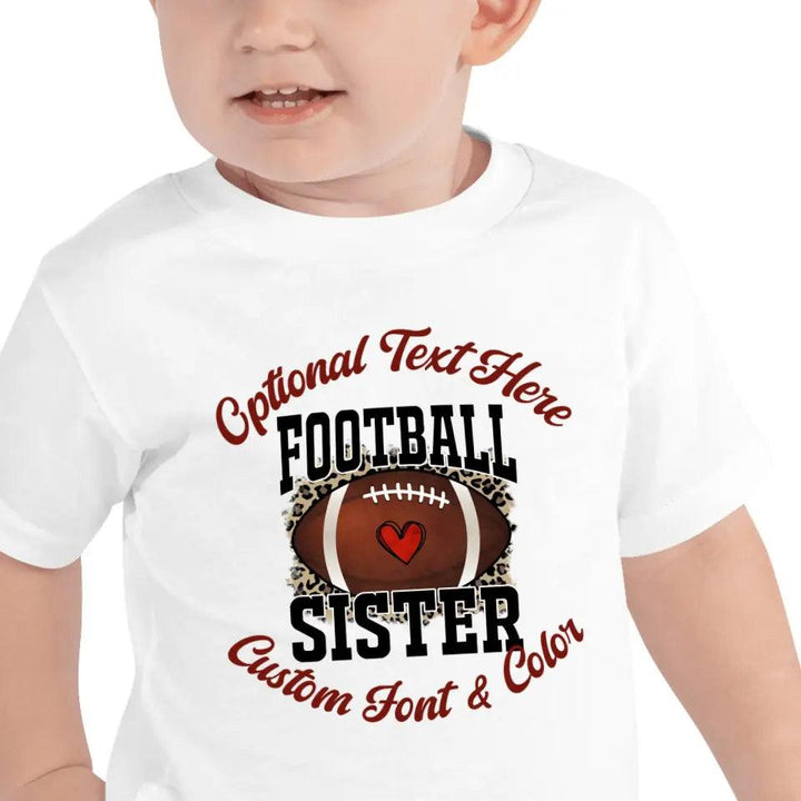 Custom Love Football Family T-Shirt - ART-TSH087 - ARTFULANE