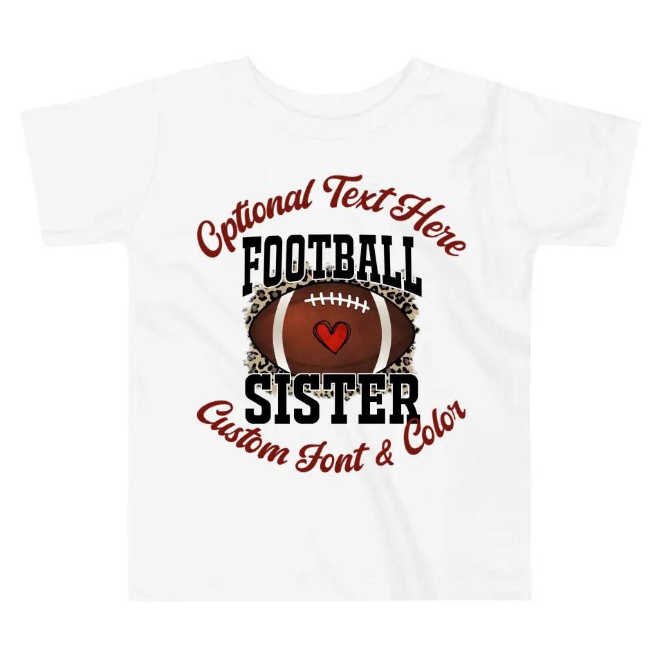 Custom Love Football Family T-Shirt - ART-TSH087 - ARTFULANE