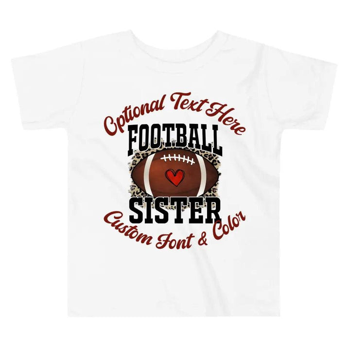 Custom Love Football Family T-Shirt - ART-TSH087 - ARTFULANE