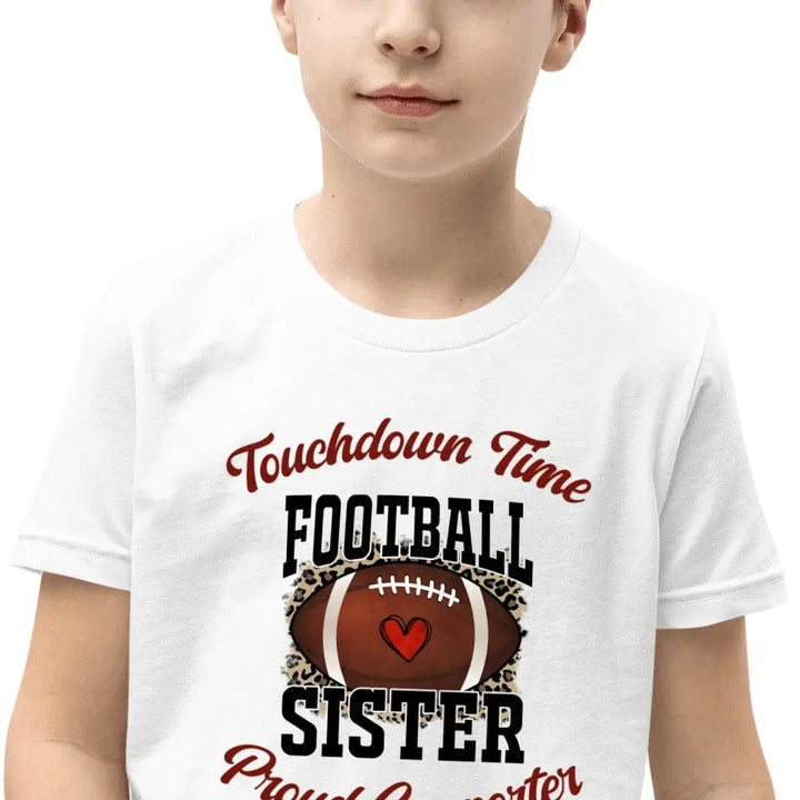 Custom Love Football Family T-Shirt - ART-TSH087 - ARTFULANE