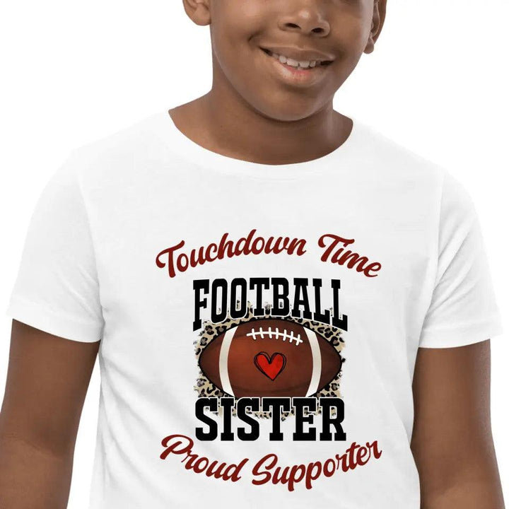 Custom Love Football Family T-Shirt - ART-TSH087 - ARTFULANE