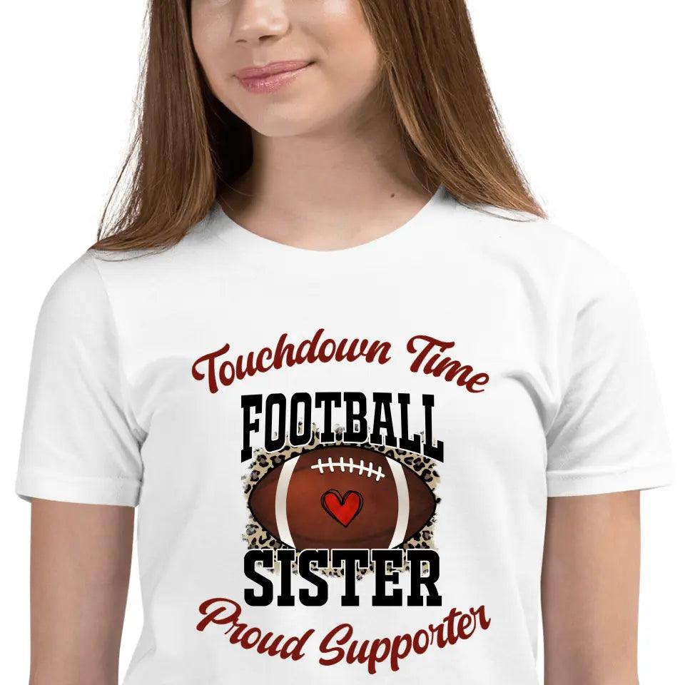 Custom Love Football Family T-Shirt - ART-TSH087 - ARTFULANE