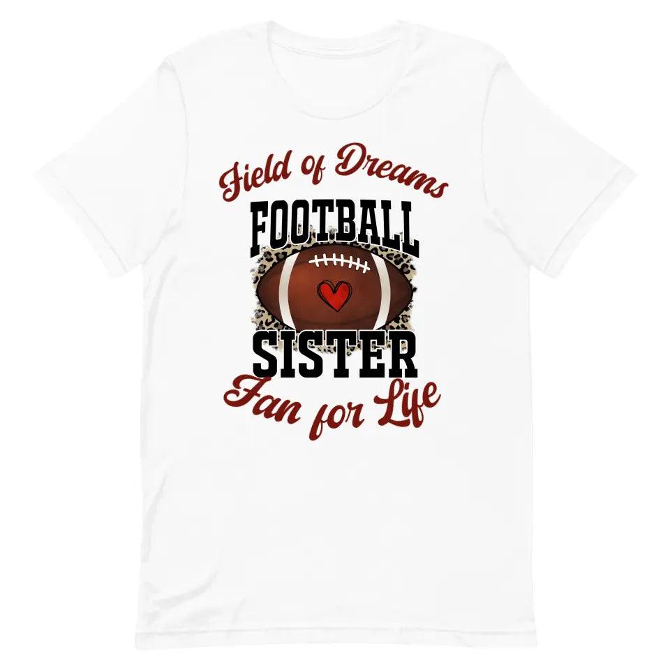 Custom Love Football Family T-Shirt - ART-TSH087 - ARTFULANE