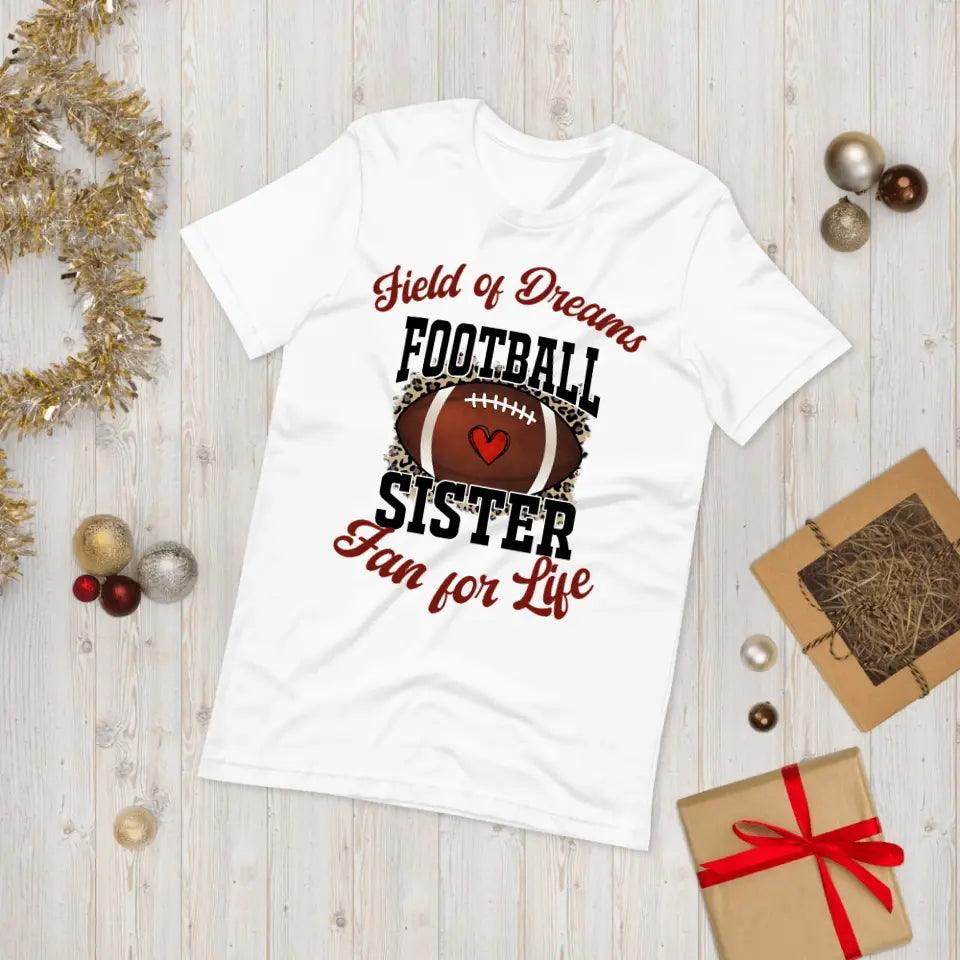 Custom Love Football Family T-Shirt - ART-TSH087 - ARTFULANE