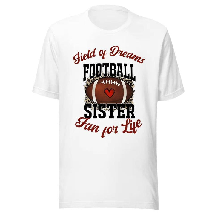 Custom Love Football Family T-Shirt - ART-TSH087 - ARTFULANE