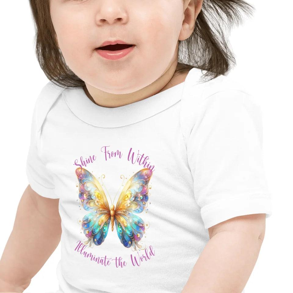 Custom Magic Butterflies T-Shirt - ART-TSH038 - ARTFULANE