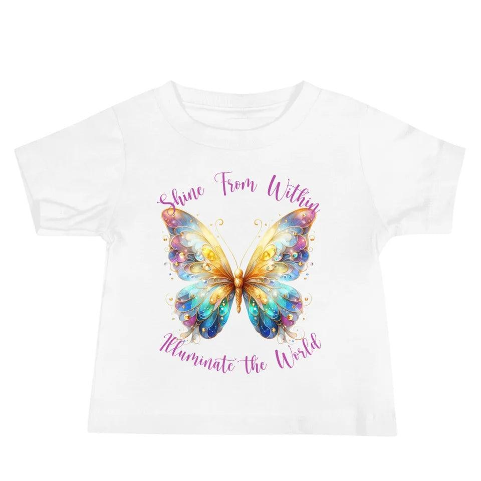 Custom Magic Butterflies T-Shirt - ART-TSH038 - ARTFULANE