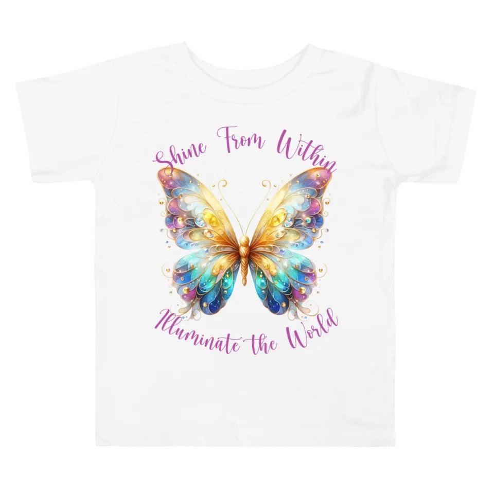 Custom Magic Butterflies T-Shirt - ART-TSH038 - ARTFULANE