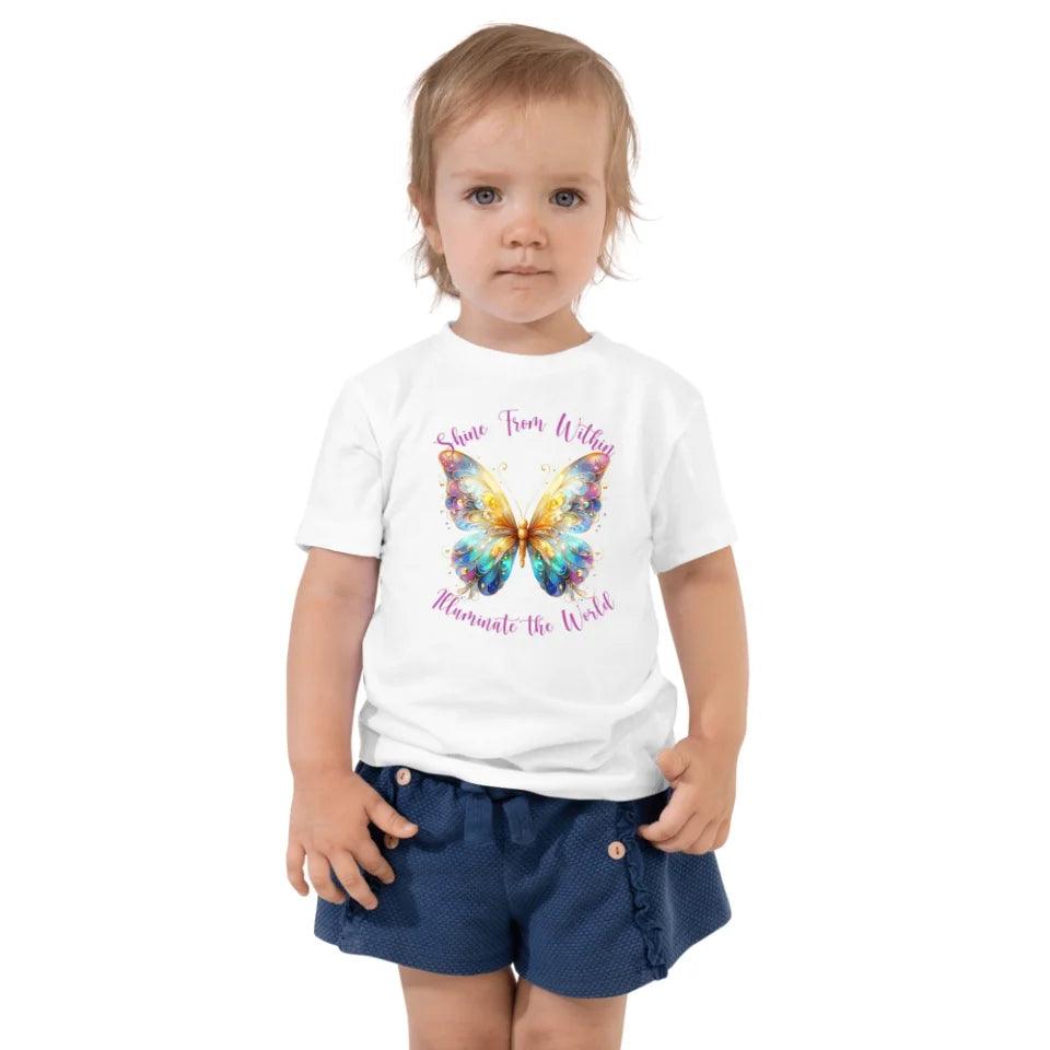 Custom Magic Butterflies T-Shirt - ART-TSH038 - ARTFULANE