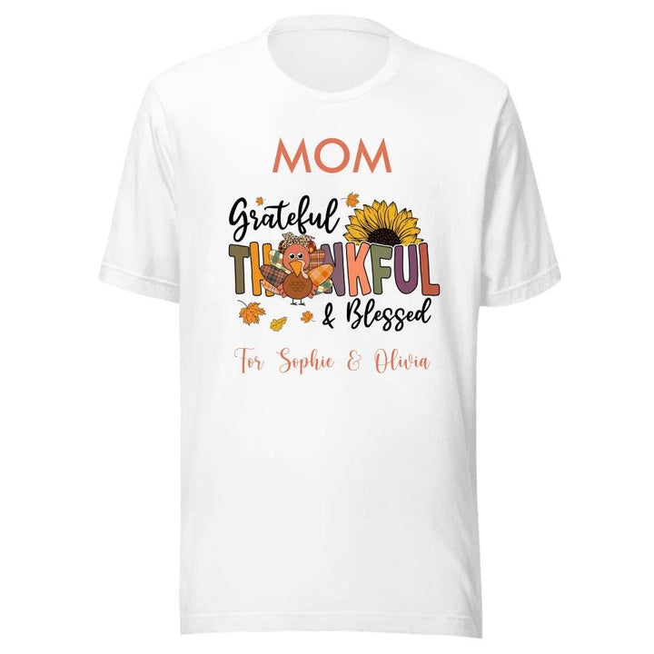 Custom Thanksgiving Themed T-Shirt - ART-TSH040 - ARTFULANE