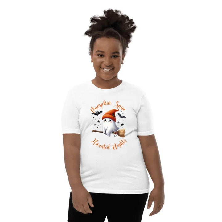 Custom Cute Retro Halloween Ghosts T-Shirt - ART-TSH053 - ARTFULANE