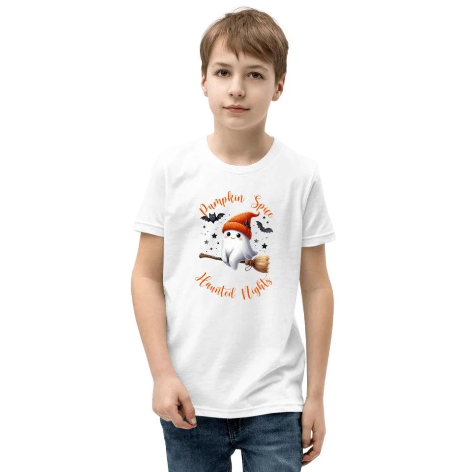 Custom Cute Retro Halloween Ghosts T-Shirt - ART-TSH053 - ARTFULANE