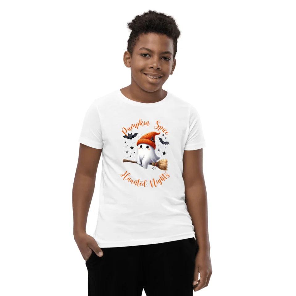 Custom Cute Retro Halloween Ghosts T-Shirt - ART-TSH053 - ARTFULANE