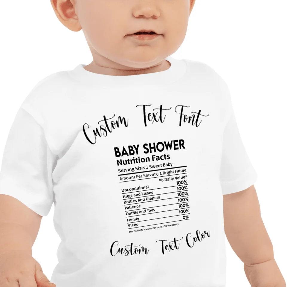 Custom Occasions Nutrition Facts T-Shirt - ART-TSH062 - ARTFULANE