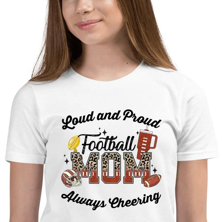 Custom Colorful Sport Mom T-Shirt - ART-TSH083 - ARTFULANE