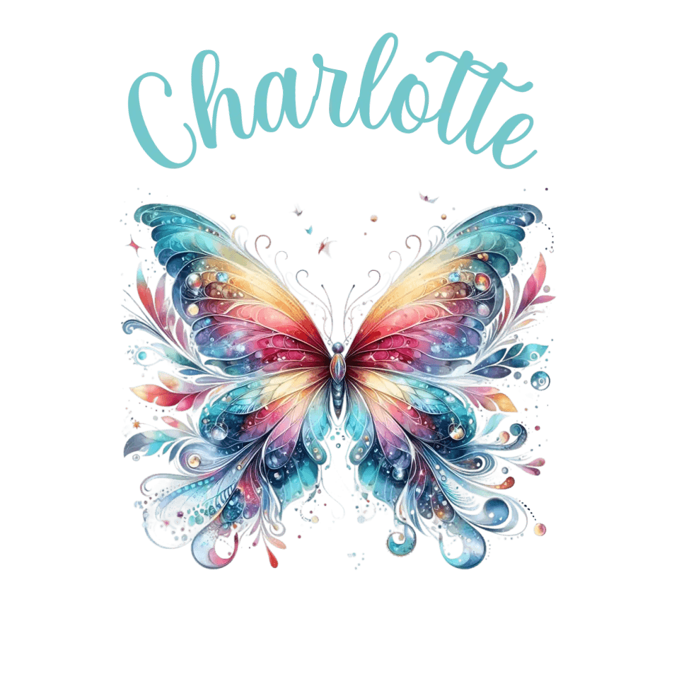 Custom Beautiful Butterflies T-Shirt – ART-TSH028 - ARTFULANE