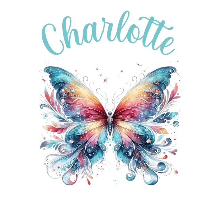 Custom Beautiful Butterflies T-Shirt – ART-TSH028 - ARTFULANE