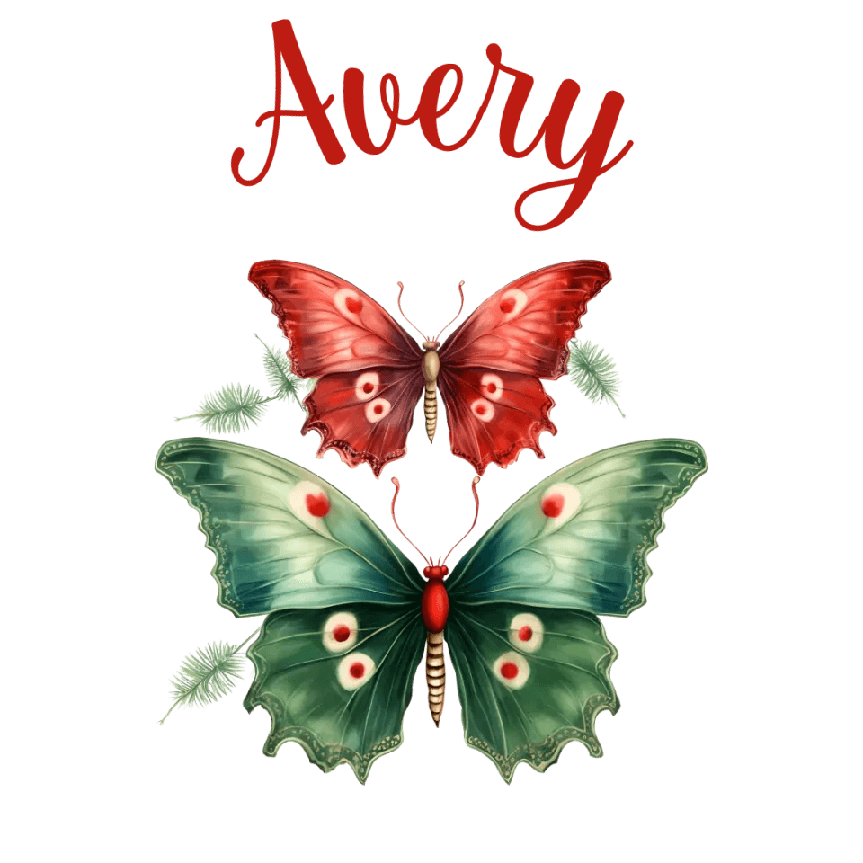 Custom Christmas Butterflies T-Shirt – ART-TSH029 - ARTFULANE