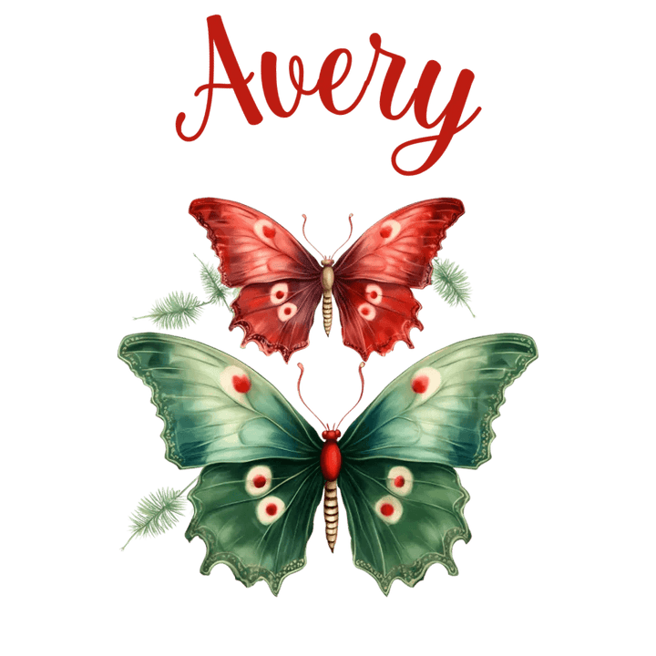 Custom Christmas Butterflies T-Shirt – ART-TSH029 - ARTFULANE