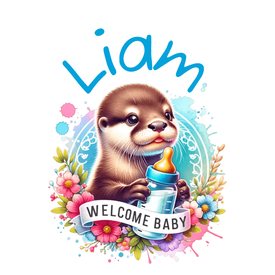 Custom Baby Otter T-Shirt – ART-TSH005 - ARTFULANE