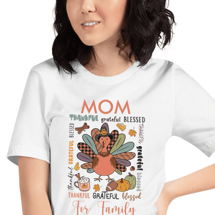 Custom Thanksgiving Themed T-Shirt - ART-TSH039 - ARTFULANE