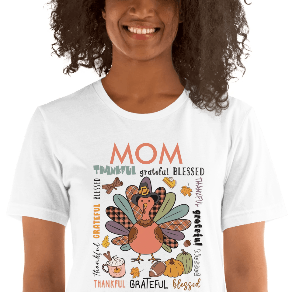 Custom Thanksgiving Themed T-Shirt - ART-TSH039 - ARTFULANE