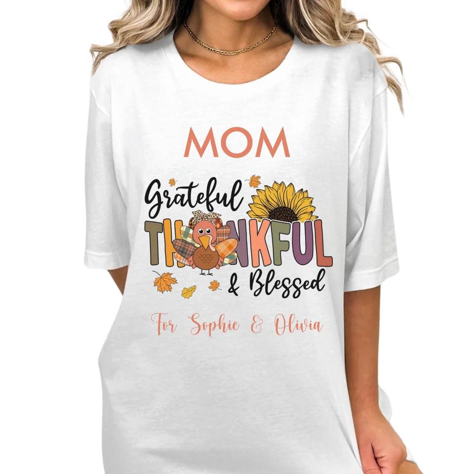 Custom Thanksgiving Themed T-Shirt - ART-TSH040 - ARTFULANE