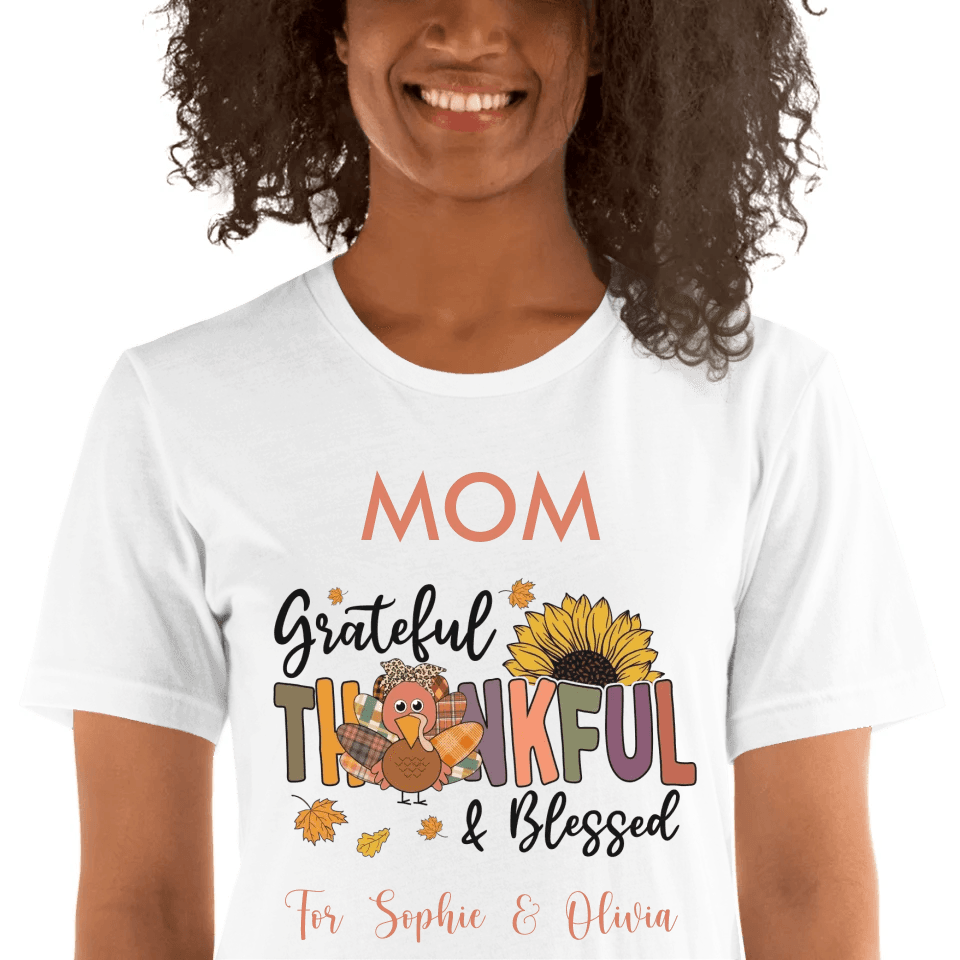 Custom Thanksgiving Themed T-Shirt - ART-TSH040 - ARTFULANE