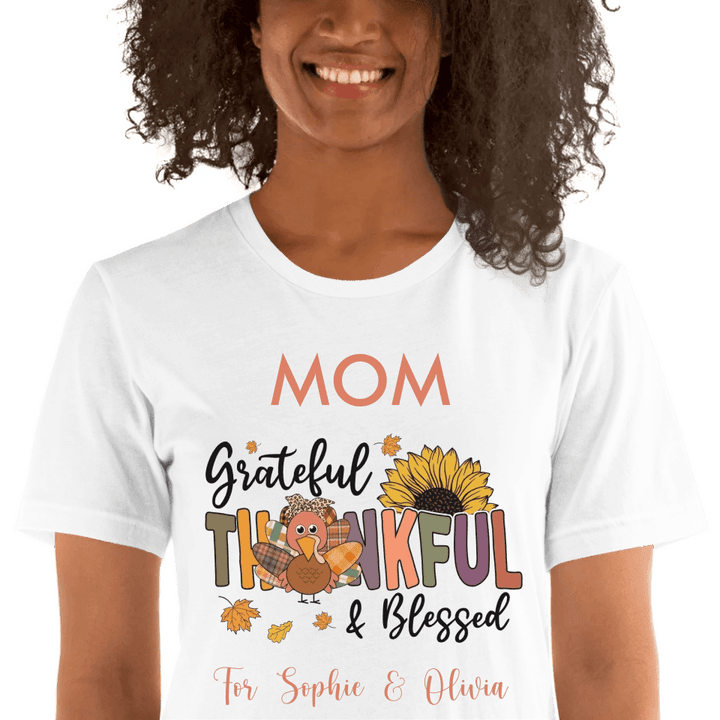 Custom Thanksgiving Themed T-Shirt - ART-TSH040 - ARTFULANE