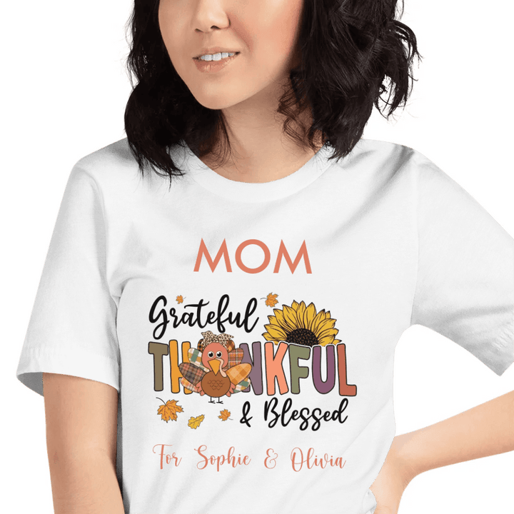 Custom Thanksgiving Themed T-Shirt - ART-TSH040 - ARTFULANE