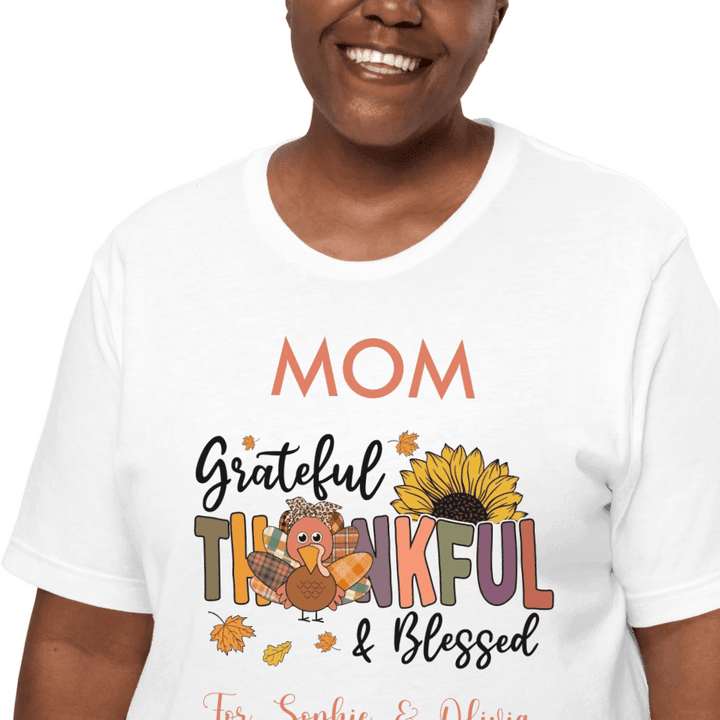 Custom Thanksgiving Themed T-Shirt - ART-TSH040 - ARTFULANE