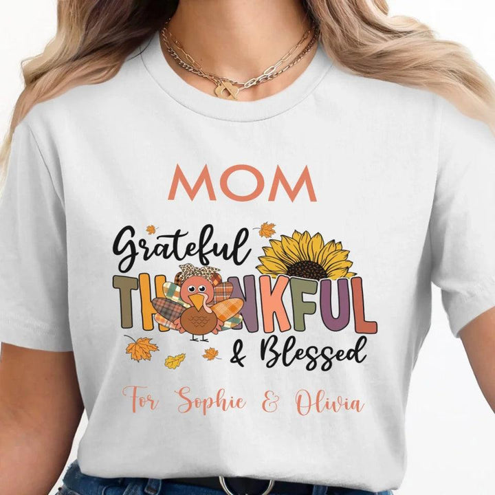 Custom Thanksgiving Themed T-Shirt - ART-TSH040 - ARTFULANE